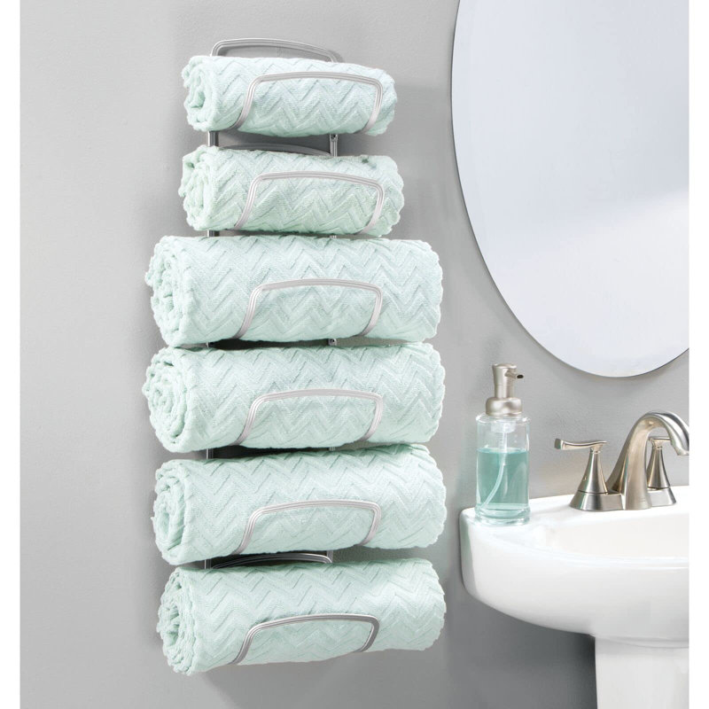 Wall Towel Rack, ‎Light Gray