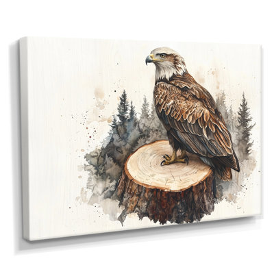Generra Large Eagle The Soaring Sentinel III - Eagle Wall Art