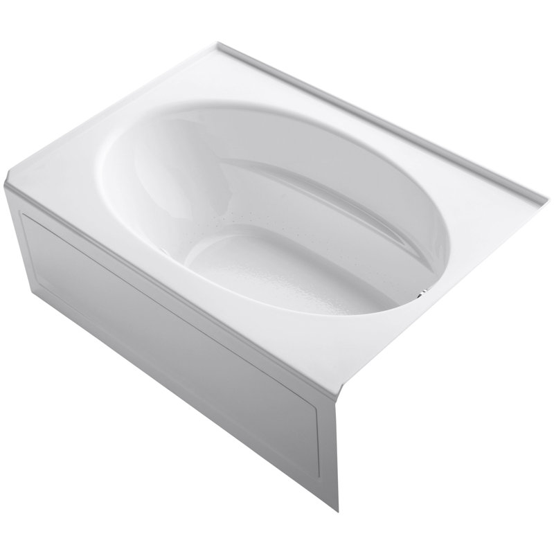 Windward 60" x 42" Air Bathtub, Blanc