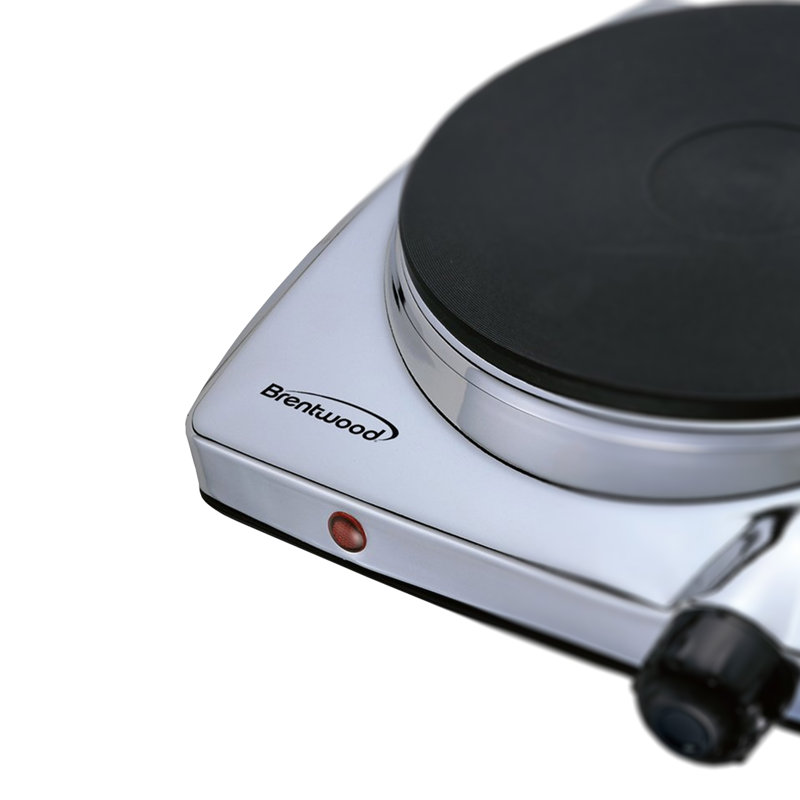 Brentwood 1000 Watt Electric Single Hot Plate