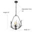 Morfa 1-Light Kitchen Pendant Light with Crystal Accents