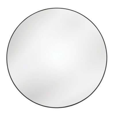 Nieves Metal Round Wall Mirror