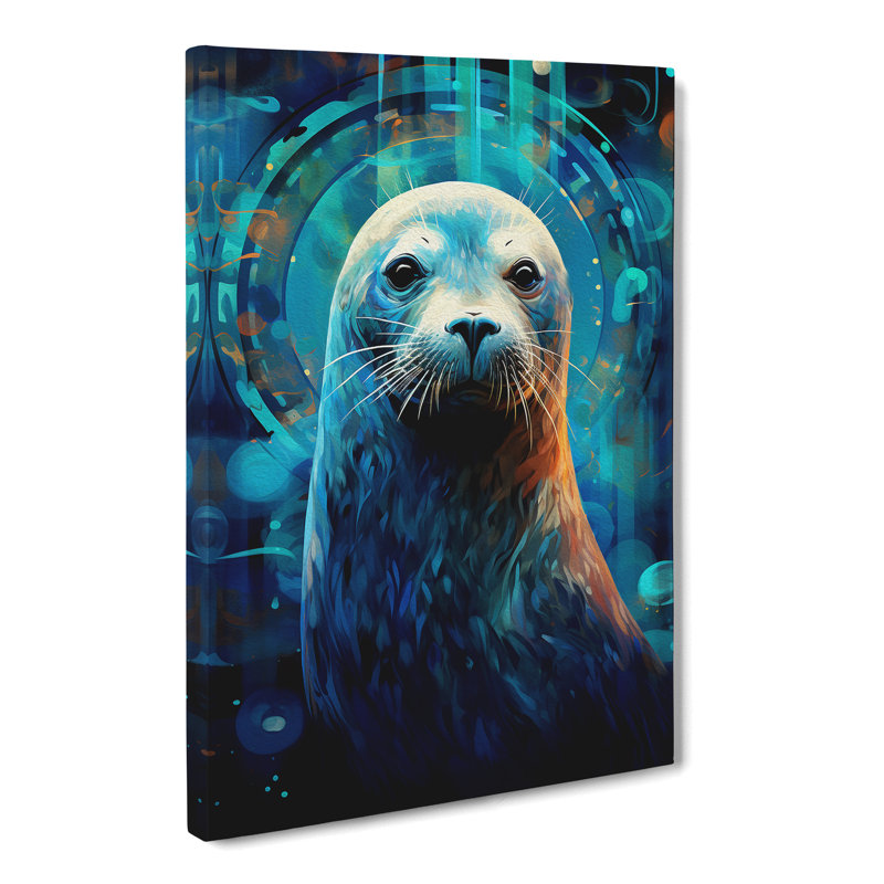 Seal Futurism - No Frame Print, 60cm H x 40cm W x 3cm D