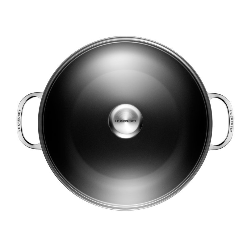 Le Creuset Toughened Nonstick Braiser with Lid, 4 qt