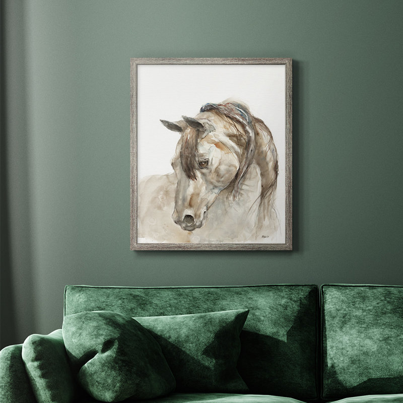 «Dream with Me», toile encadrée de qualité supérieure - prête à être accrochée, Argent patiné, H 20 po x l 16 po