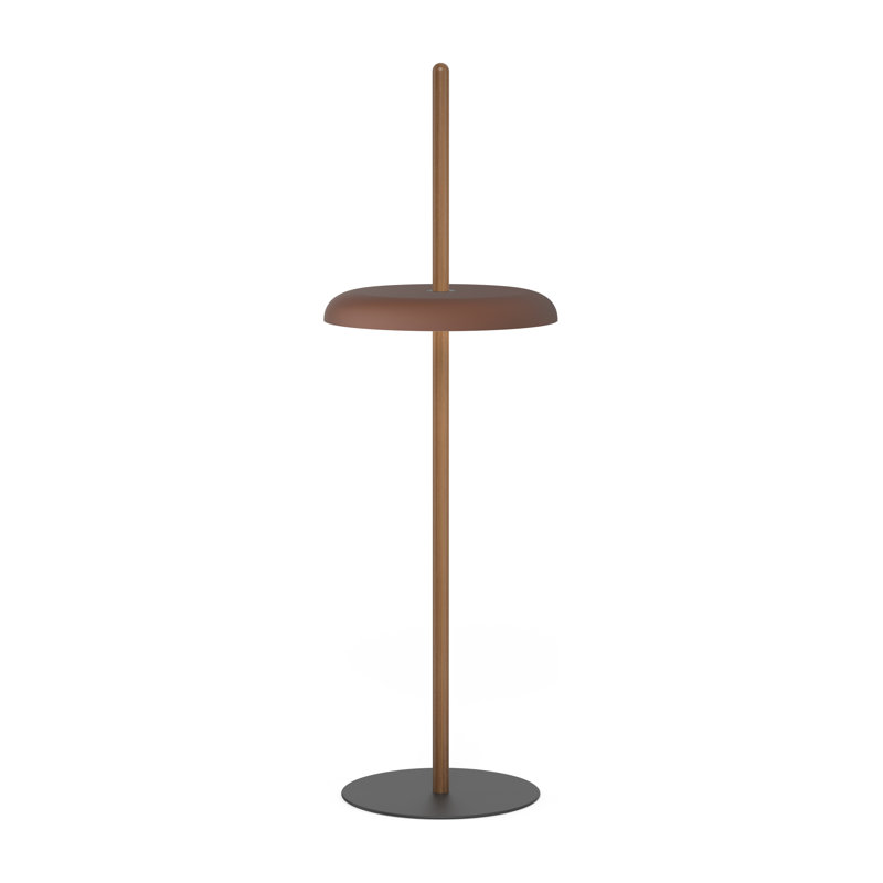 Nivél Floor Lamp, Walnut, Espresso