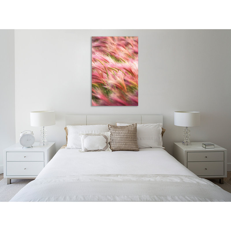 «Foxtail Barley IV», toile tendue par Alan Majchrowicz, H 36 po x l 24 po x P 1,5 po
