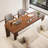 Nut-brown Rectangular Solid Wood desk-50488084