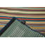 Tapis moderne et contemporain ivoire en laine de coton 5 pi 7 po x 7 pi 11 po