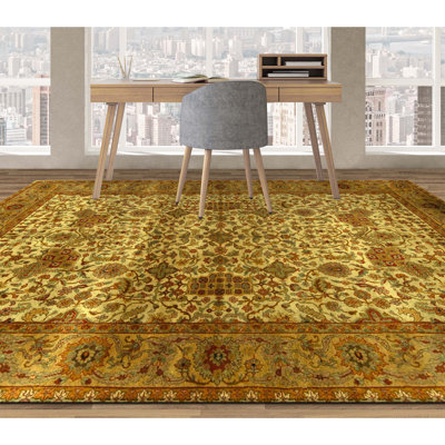 Hand Knotted Wool Oriental Indoor Rug