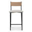 Foley Upholstered Bar Stool with Metal Frame