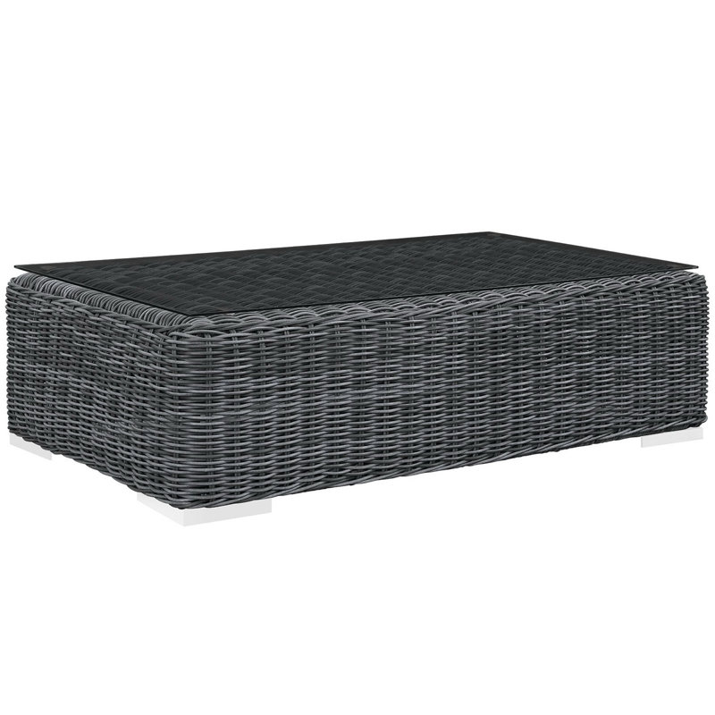 Ensemble modulaire de patio d'extérieur 7 pièces Invite, Sunbrella® bleu marine