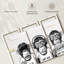 Cool Monkeys, reproduction d'art sur toile-92829456