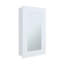 Pharmacie H 25,7 po, 1 porte, 3 tablettes, 1 miroir
