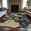 Machine Washable Indoor/Outdoor Xhevrie Navy Rug-111927957