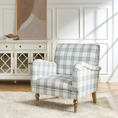 Arching Upholstered Armchair