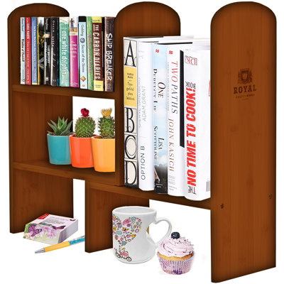 Organisateur de bureau extensible en bambou