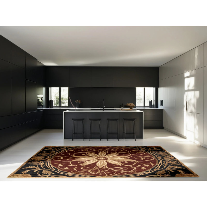 Divine Arabesque Rug, Square 7'