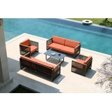 Horizon Outdoor 5 - Piece Conversation Set