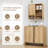 23.6" Bathroom Wall Cabinet-1137005091