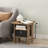Maximina End Table with Storage and Built-In Outlets, USB & Type C Ports-91964744-91964743
