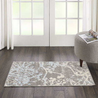 Tapis gris Sheron