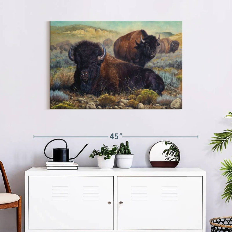 Brampt Sagebrush Siesta, 24" H x 36" W