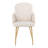 Jaquavia Fabric Upholstered Arm Chair in Cream-411498700-411498549