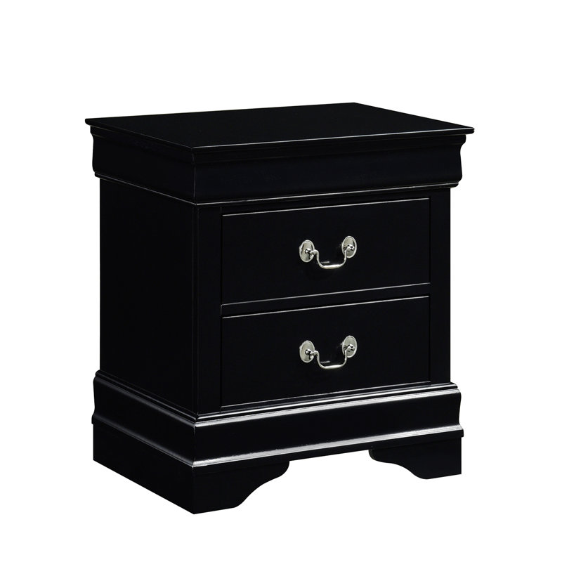 Table de chevet Kolbeinn, Noir