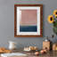 Coucher de soleil - reproduction encadrée de qualité supérieure - prête à être accrochée-1309533983-1309533976