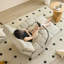 Fauteuil inclinable fonctionnel simple avec support-624631903