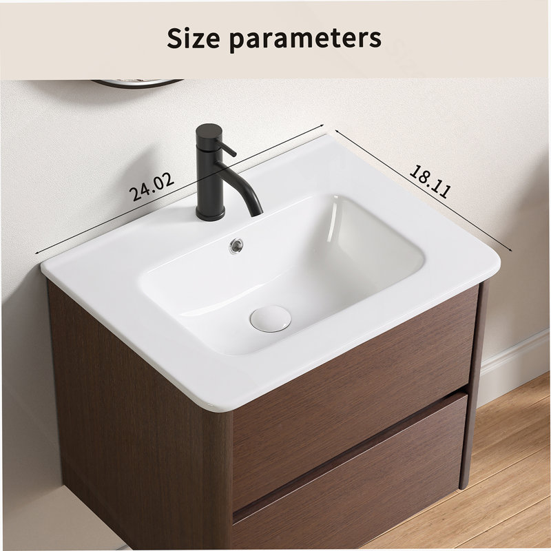 Bathroom Vessel Sink, Ceramic Bathroom Vanity Sink