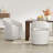 Doley Upholstered Side Chairs with Hidden Casters-598751259