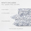 Ensemble de draps en microfibre Becky Cameron-33309616-33309621