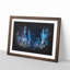 Ho Chi Minh City in Vietnam - Picture Frame Graphic Art Print-56863321-56863322