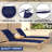 Chaise Lounge Cushion Outdoor(Set Of 4)-1476541513-1496348335