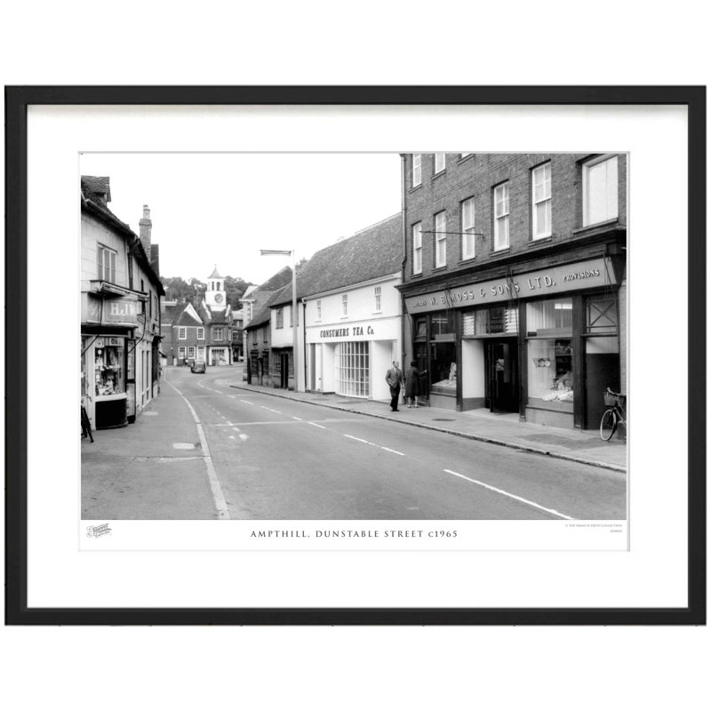 Ampthill, Dunstable Street C1965 - Single Picture Frame Print, 60cm H X 80cm W x 2cm D
