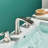 Widespread 2-handle Bathroom Faucet with Drain Assembly-86663666