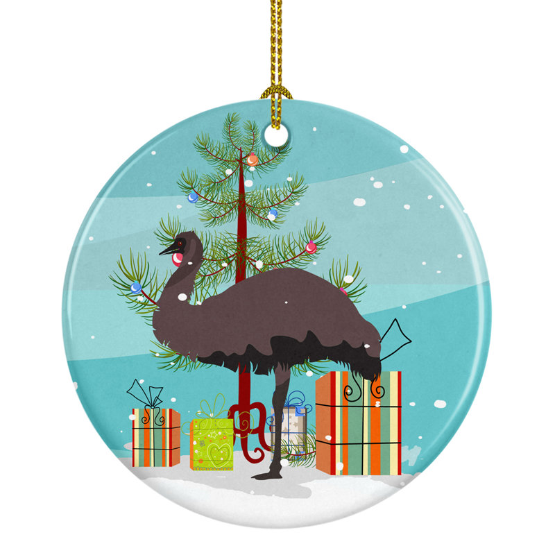 Ornement en céramique ume de noël