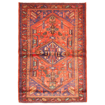 Tapis rouge Andelz 4 pi 8 po x 6 pi 11 po