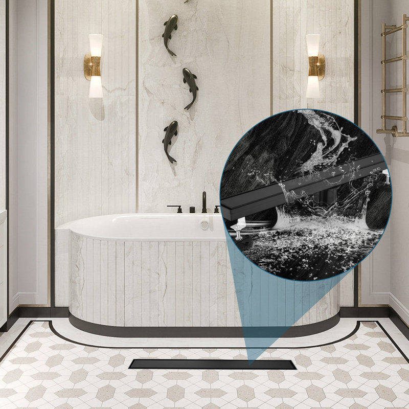 Linear Grid Shower Drain