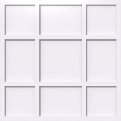 Médaillon de plafond contemporain Rubik