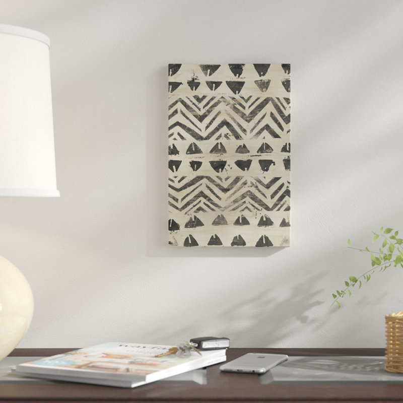 « pattern bazaar i », impression sur toile, H 12 po x l 8 po x P 0,75 po, Pas de tapis, Toile tendue