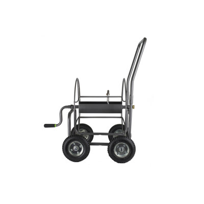 Chariot à dévidoir à boyau à quatre roues Yard Butler - 400 pi
