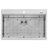 Ruvati 15 x 20 inch Workstation Drop-in Topmount Bar Prep RV Camper Van Sink 16 Gauge Stainless Steel-101377533-101377534