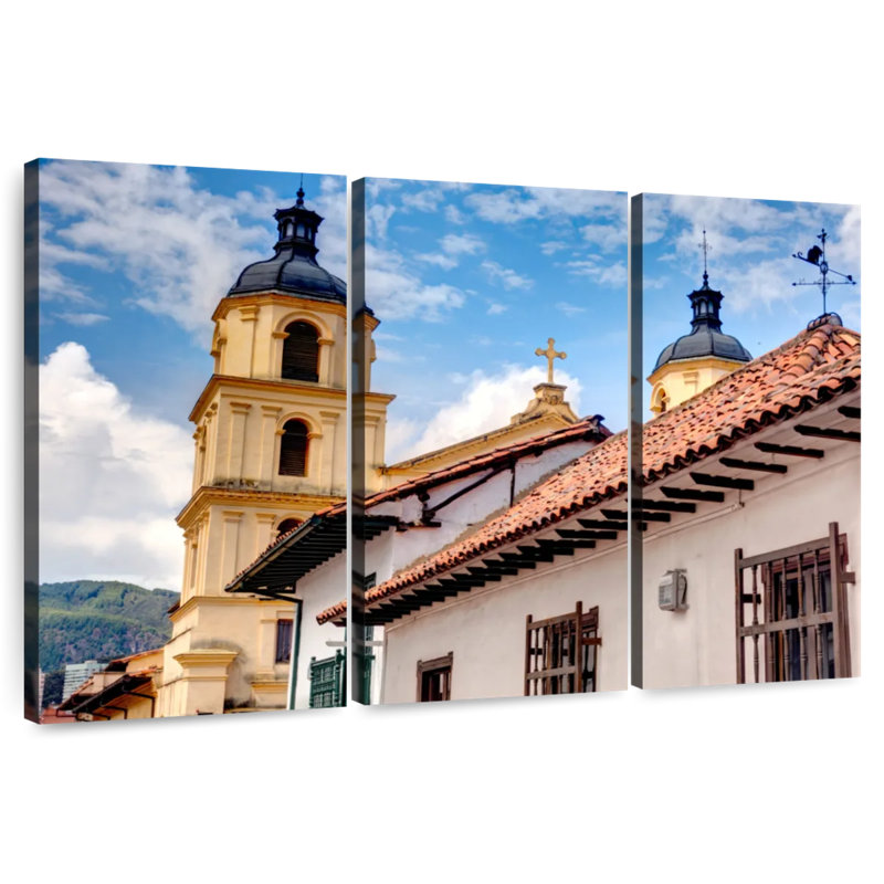 Église Adella La Candelaria, H 36 po x l 57 po