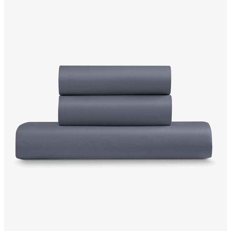 Ensemble de housse de couette en microfibre Home Collection Cozy Touch, Simple, Anthracite