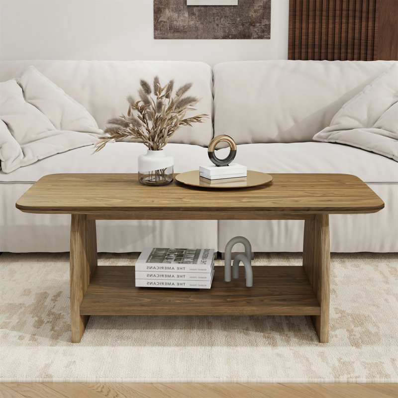 Table basse de salon moderne de 47 pouces (table incluse seulement)