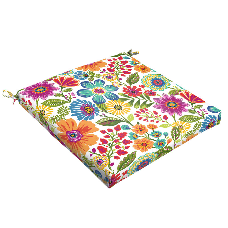 Outdoor Dining Chair Seat Cushion, 2.5" H x 20" W x 20" D
