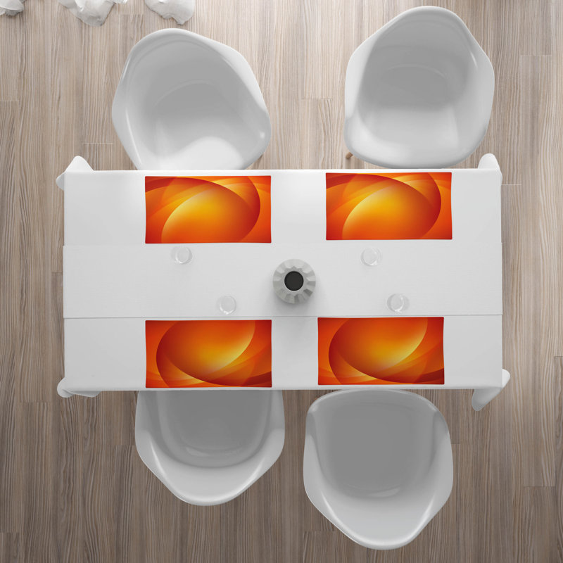 Polyester Abstract Rectangle Placemat